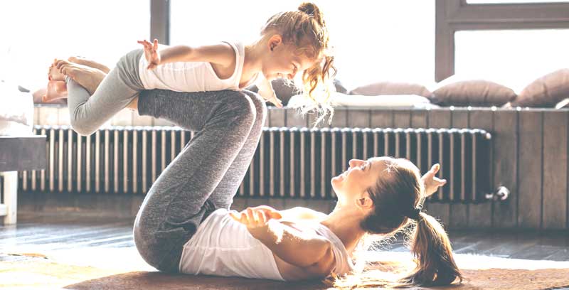 Mother and Daugther Happy